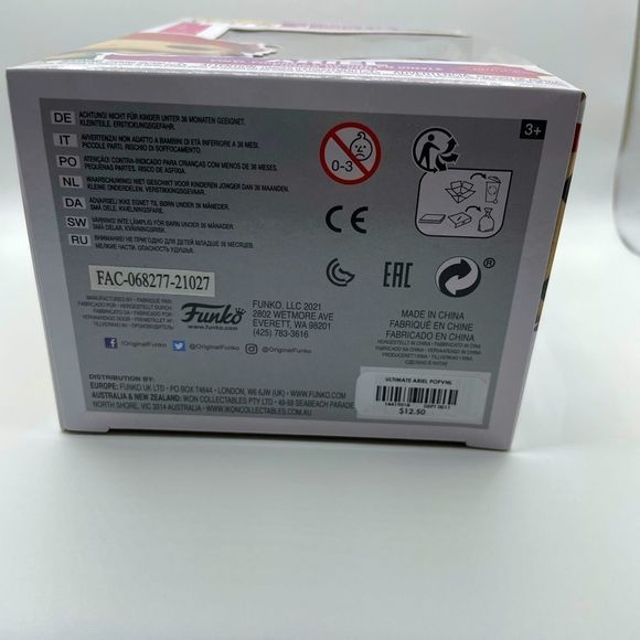 Disney Princess Ariel #1012 Funko Pop - Picture 5 of 5